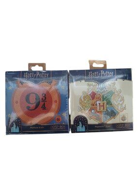 Harry Potter Dotz Box Diamond Dotting Kit Platform 93/4 & Hogwarts Crest